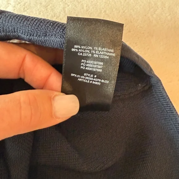 Babaton Sculpt Knit Bustier Tank black 45794 - Picture 10 of 11